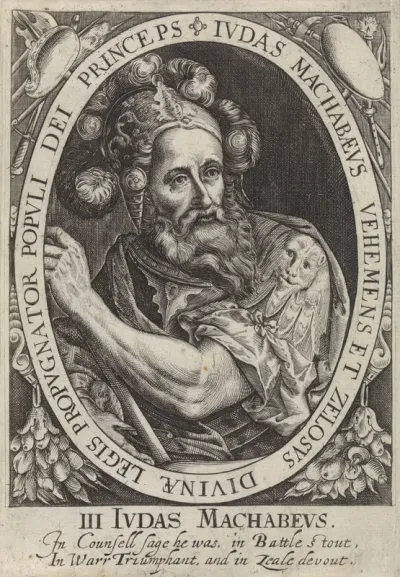 Judas de Makkabeeër als een van de negen helden