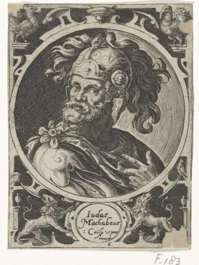Judas de Makkabeeër als een van de negen helden