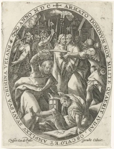 Judaskus en arrestatie van Christus