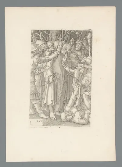 Judaskus en arrestatie van Christus