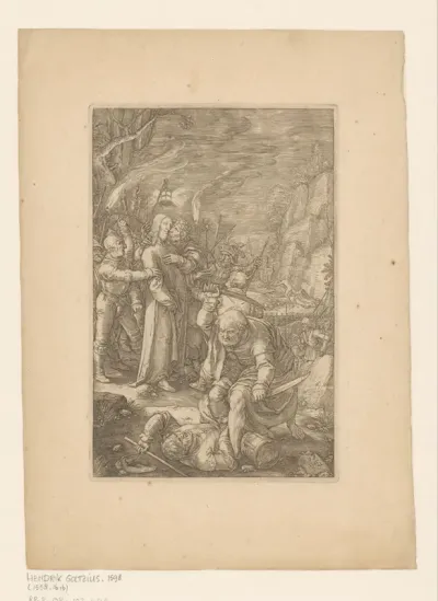 Judaskus en arrestatie van Christus