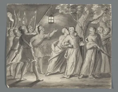 Judaskus en gevangenneming van Christus