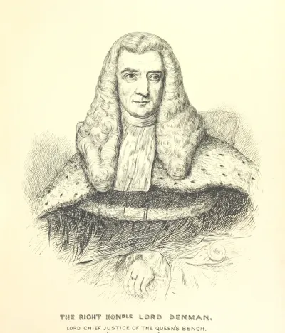 Judge from "Derbyshire Gatherings: a fund of delight for the antiquary, the historian, the biographer, and the general reader, containing portraits and memoirs of eminent natives and eccentric characters of the County of Derby, views of remarkable pl