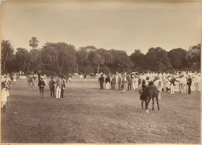Judging at the Horseshow at Jhansi