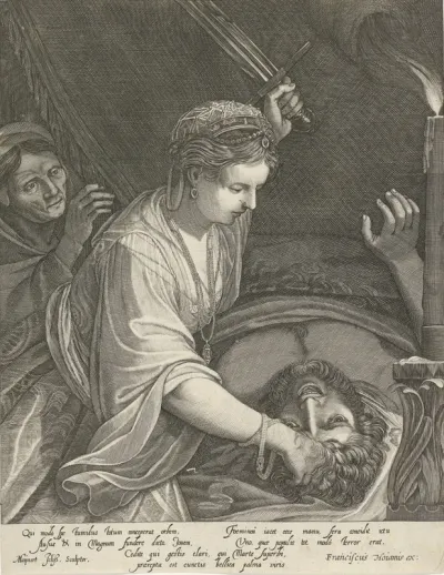 Judit hakt het hoofd van Holofernes af