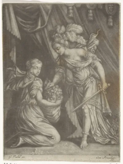 Judit met het hoofd van Holofernes