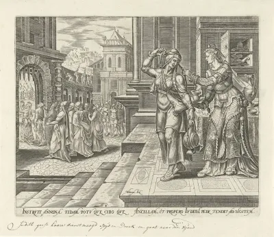 Judit op weg naar het legerkamp van Holofernes