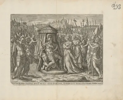 Judith. C. 10. V. 10.