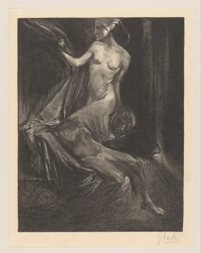 Judith met het hoofd en lichaam van Holofernes