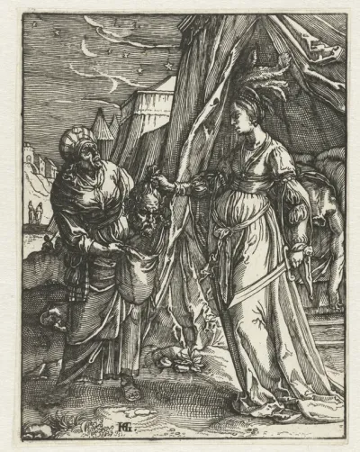 Judith met het hoofd van Holofernes