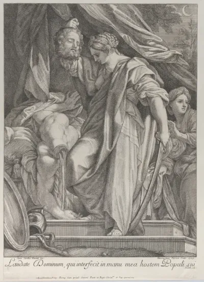 Judith slaying Holofernes
