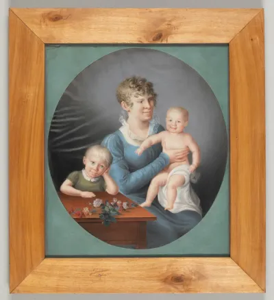 Jügel, Henriette: Mutter mit zwei Kindern