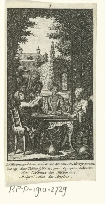 Juli: vrolijk gezelschap aan tafel
