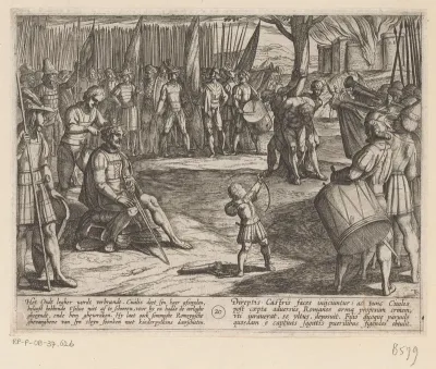Julius Civilis laat zijn haar knippen