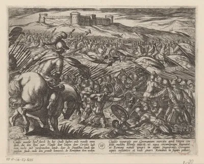 Julius Civilis zet het land onder water met behulp van dijken
