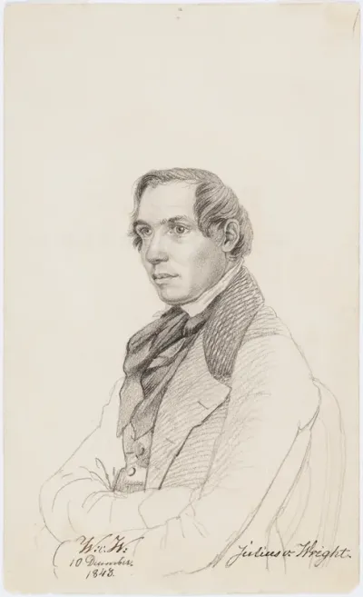 Julius von Wright, the artist's brother