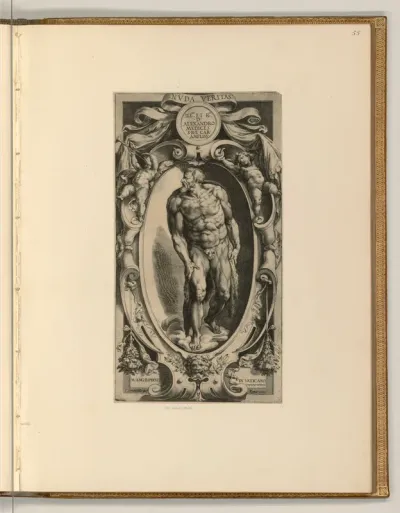 Jüngstes Gericht, Johannes der Täufer (Sixtinische Kapelle)