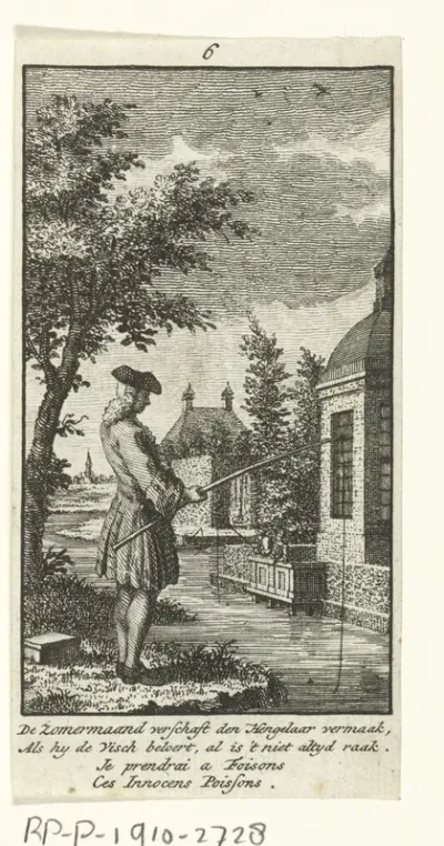 Juni: hengelaar