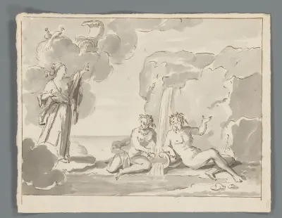 Juno beklaagt zich bij Thetis en Oceanus
