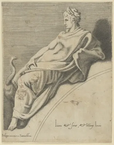 Juno, from "The Muses and the Three Great Goddesses"