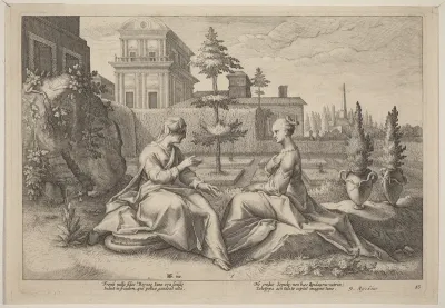 Juno in the Form of Beroe, Warning Semele