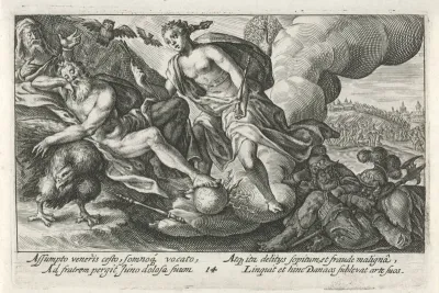 Juno verleidt Jupiter
