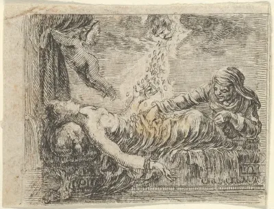 Jupiter and Danaë, from "Game of Mythology" (Jeu de la Mythologie)
