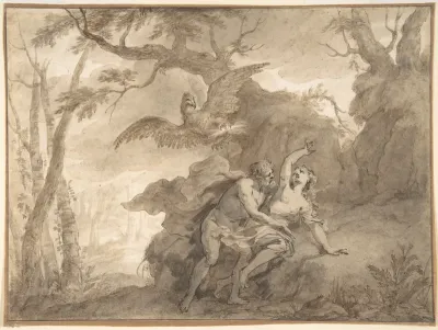 Jupiter and Io, from "The Metamorphoses of Ovid"
