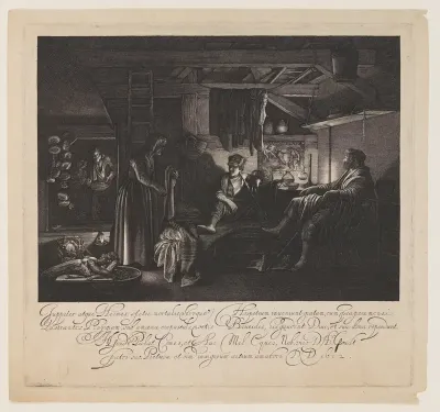 Jupiter and Mercury in the House of Philemon and Baucis