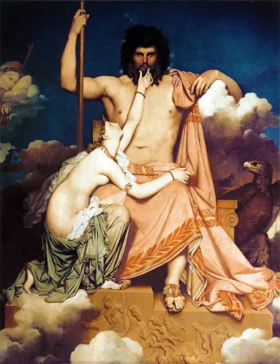 Jupiter and Thetis (detail)