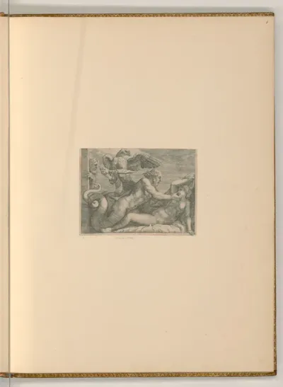 Jupiter changé en serpent, jouissant de Déoïde