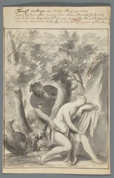 Jupiter en Antiope