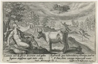 Jupiter en de koe