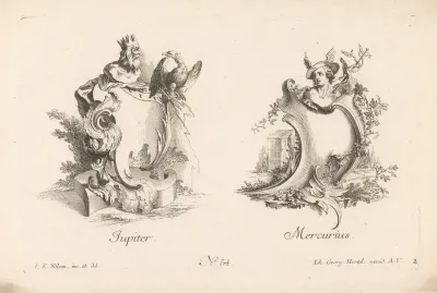 Jupiter en Mercurius