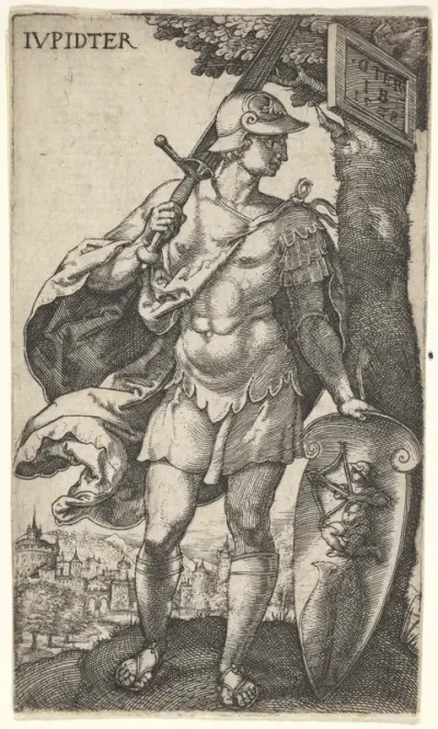 Jupiter, from "The Gods Who Preside Over the Planets"