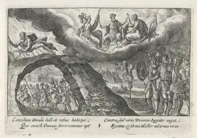 Jupiter helpt de Trojanen