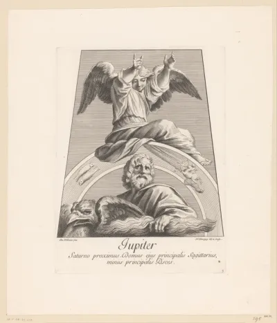 Jupiter met engel