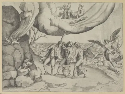 Jupiter, Neptunus en Pluto verdelen het universum