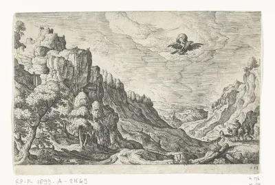 Jupiter ontvoert Ganymedes
