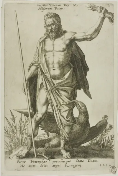 Jupiter, plate 2 from Parnassus Biceps