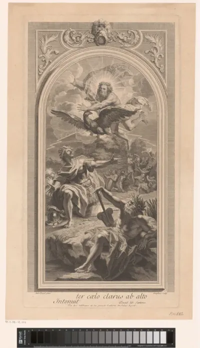 Jupiter verschijnt aan Aeneas