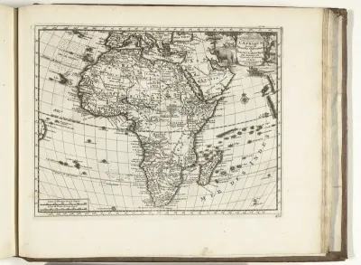 Kaart van Afrika, 1726