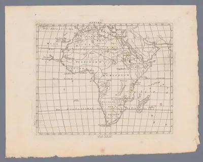 Kaart van Afrika