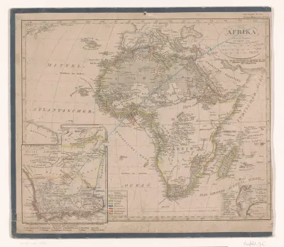 Kaart van Afrika