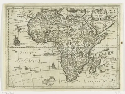 Kaart van Afrika