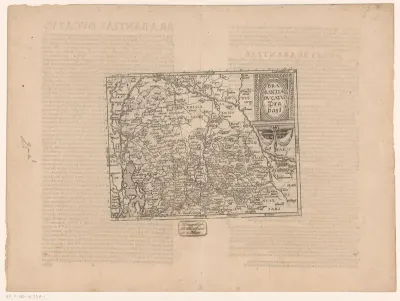 Kaart van Brabant