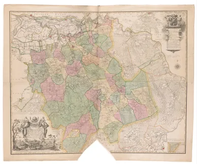 Kaart van Brabant