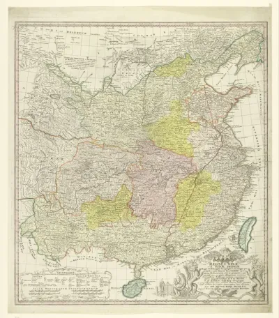 Kaart van China