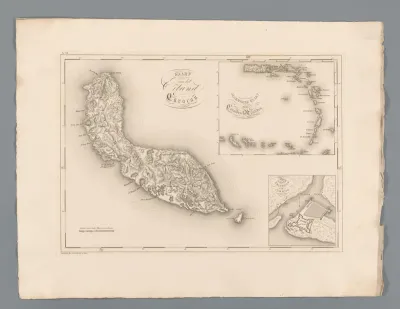 Kaart van Curaçao