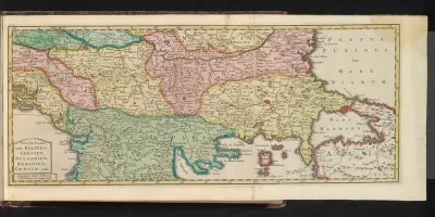 Kaart van de Balkan
